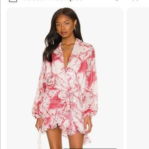 Rococo sand Ava mini dress rosewood